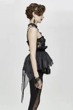 DEVIL FASHION Victorian Spell Lace Top -Akumu Ink Shop 01031530
