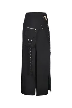DARK IN LOVE In Your Dark Dreams Slit Maxi Skirt 14 DARK IN LOVE In Your Dark Dreams Slit Maxi Skirt -Akumu Ink Shop 12121212