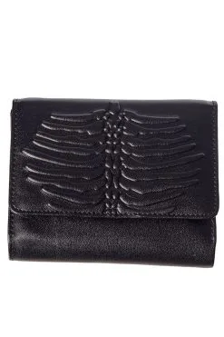 Banned Apparel Embra Ribcage Emboss Wallet
