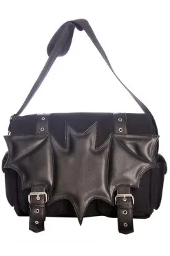 Banned Apparel Dark Ritual Bat Shoulder Bag