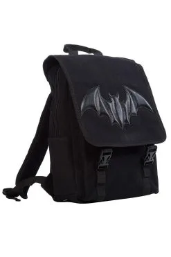 Banned Apparel Night Creature Bat Backpack -Akumu Ink Shop 1578474893BG34135BLK02