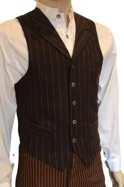 Gallery Serpentine Walnut Stripe Vest, S & M 12 Gallery Serpentine Walnut Stripe Vest, S & M -Akumu Ink Shop 20 753dd539 a772 40fe 8994 6d367b2f782a