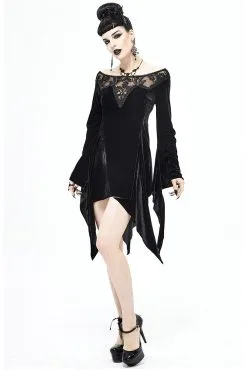 DEVIL FASHION Spirit Seer Velvet Dress 12 DEVIL FASHION Spirit Seer Velvet Dress -Akumu Ink Shop 2qrfsfsdf