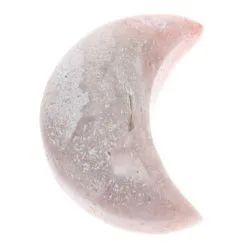 Pink Amethyst Specimen - Moon Crescent