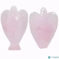 Angels Carved Pink Calcite Angel In Two Sizes -Akumu Ink Shop 30531001 07909.1673702467