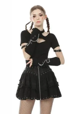 DARK IN LOVE Wooly Grunge Goth Arm Warmers