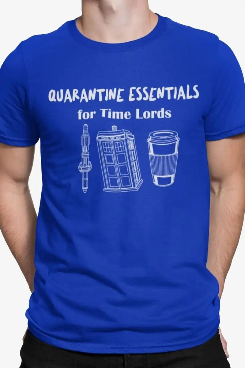 Victorian And Steampunk Quarantine Essentials For Time Lords T-shirt 4 Victorian And Steampunk Quarantine Essentials For Time Lords T-shirt - Image 2