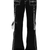 Tripp NYC Night Pants [Black/White] -Akumu Ink Shop AF2536 BLKWHT F 1000x 1449613d 8d5a 4a50 9639 60b757c48f9f