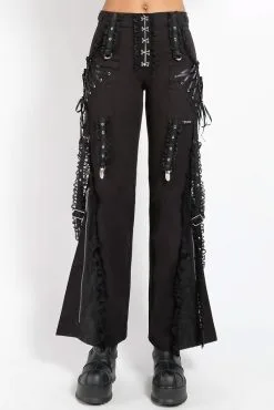 Tripp NYC Enchanted Dark Street Pants [Black/Black]