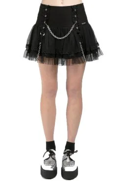 TRIPP NYC Lolita Tutu Skirt [Black/Black]