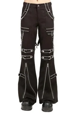 Tripp NYC Black Parade Pants [Black/White]