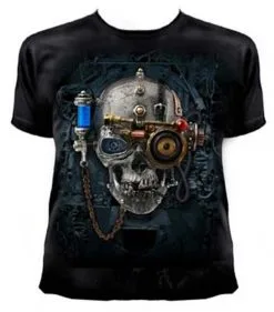 Steampunk Alchemy Necronaut Fitted T-shirt