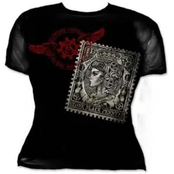 Alchemy Black Penny Skinny T-shirt