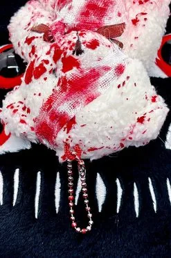 Tentacle Vomit Bloody Bear Keychain 16 Tentacle Vomit Bloody Bear Keychain -Akumu Ink Shop Assasdcf