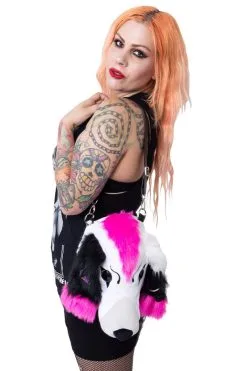 Kreepsville Elvira Gonk Plush Purse Bag 6 Kreepsville Elvira Gonk Plush Purse Bag -Akumu Ink Shop BGEGP 3