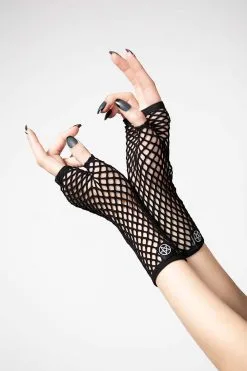 KILLSTAR Blood Creed Fingerless Gloves