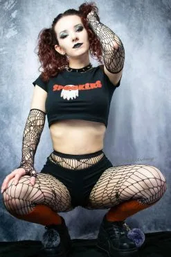 LEG AVENUE Black Spiderweb Lace Tights -Akumu Ink Shop COs9 4Vj61ccopy