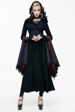 DEVIL FASHION Blood Crimson Kiss Cloak