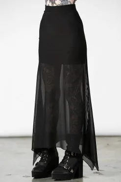 KILLSTAR Death Star Maxi Skirt
