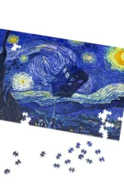 Gallery Serpentine Dr Who Van Gogh 1000 Piece Jigsaw Puzzle