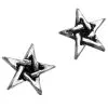Alchemy Pentagram/Pentacle Stud Earrings -Akumu Ink Shop E164 27310.1518839771.1280.1280