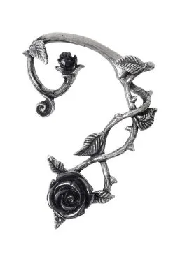 Alchemy Black Rose Ear Wrap [Left Ear]