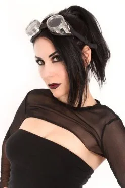 VampireFreaks Cyber Steampunk Goggles - Clear Lens 8 VampireFreaks Cyber Steampunk Goggles - Clear Lens -Akumu Ink Shop EIvcNKQQ