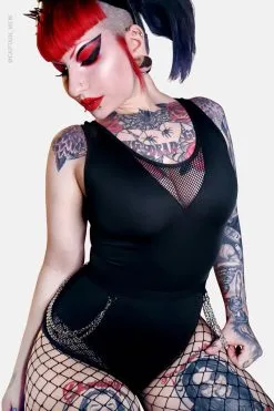 FOREST INK Venom Chain One Piece Swimsuit 11 FOREST INK Venom Chain One Piece Swimsuit -Akumu Ink Shop Emo Swimsuit a496f18a d9c7 4815 b406 594475d9e5e6