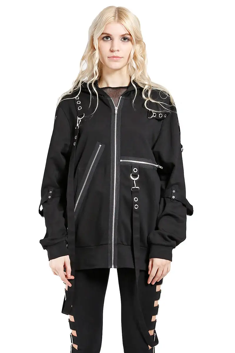 Tripp NYC Bondage Clash Hoodie 4 Tripp NYC Bondage Clash Hoodie - Image 2