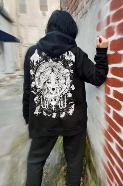 VampireFreaks Fortune Teller Hoodie [Zipper Or Pullover]