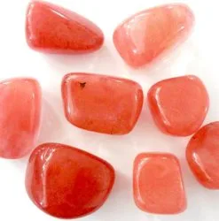 Cherry Quartz Tumbled Stone