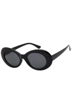 Catalyst Black As My Soul Oval Sunglasses