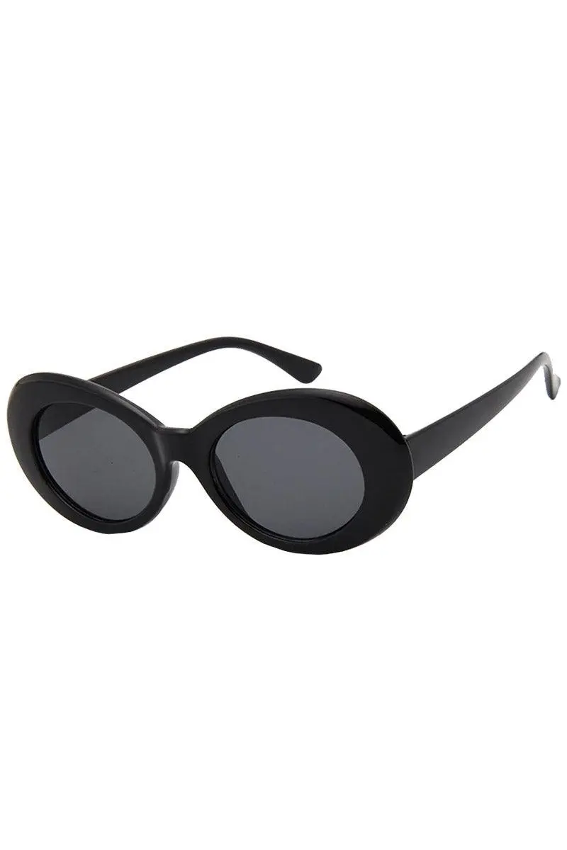 Catalyst Black As My Soul Oval Sunglasses 3 Catalyst Black As My Soul Oval Sunglasses