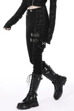 DARK IN LOVE Grunge Core High Waisted Pants