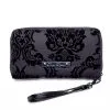 Rock Rebel Black Damask Wallet -Akumu Ink Shop Goth Wallet