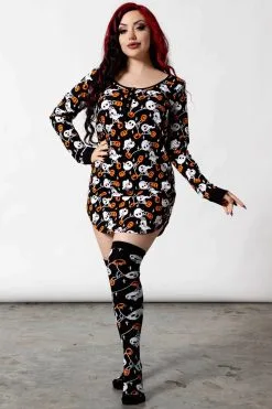 KILLSTAR Haunted Pumpkin Sleep Dress