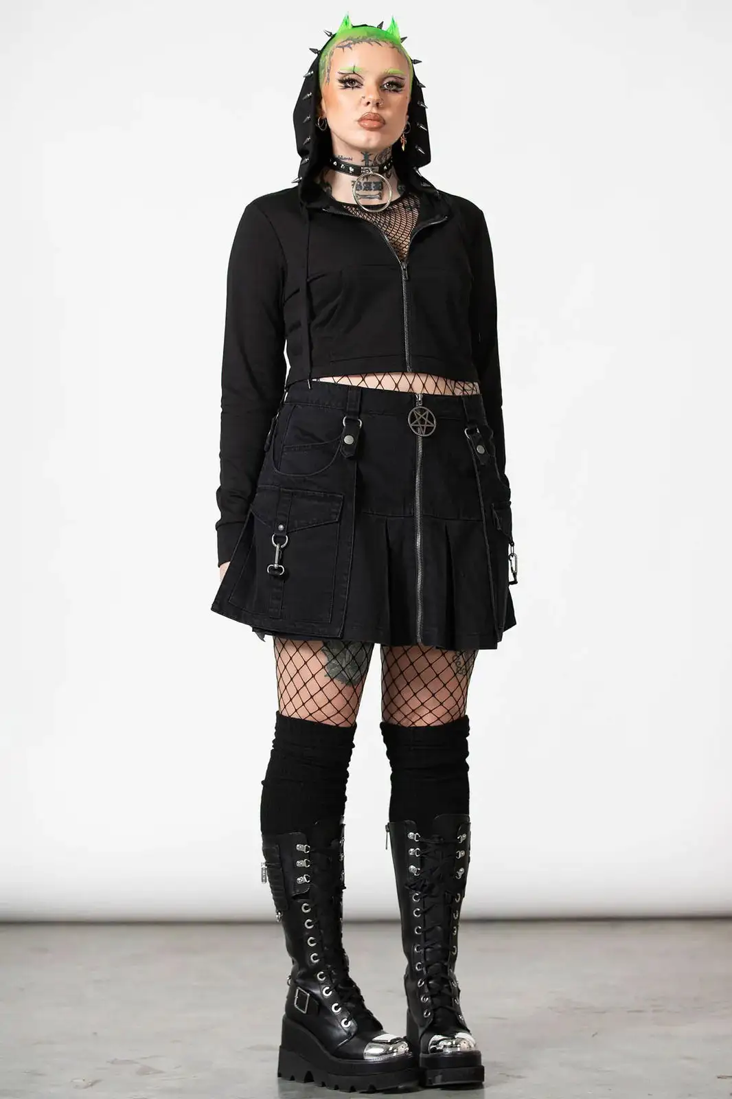 KILLSTAR Hysteria Zip Hoodie 6 KILLSTAR Hysteria Zip Hoodie - Image 4