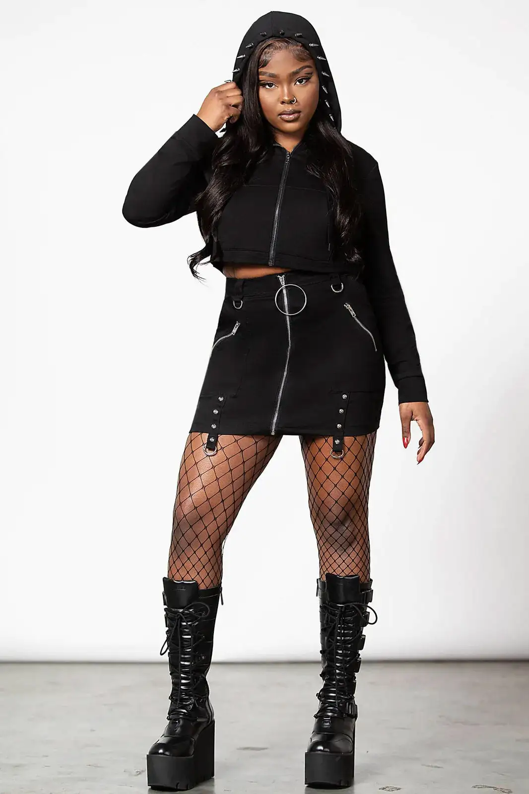 KILLSTAR Hysteria Zip Hoodie 9 KILLSTAR Hysteria Zip Hoodie - Image 7