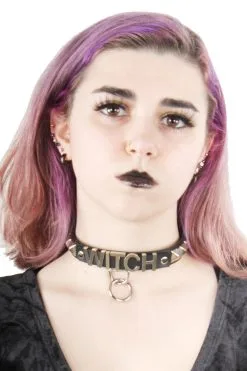 Funk Plus Bewitching Witch Bondage Collar