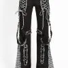 Tripp NYC Bo Peep Dark Street Pants [BLACK/WHITE]