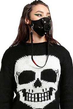 Tripp NYC Mask Harness [Black] -Akumu Ink Shop IS5090 BLK S L 2