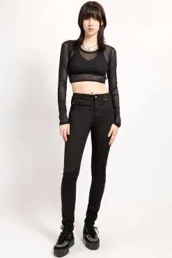 Tripp NYC High Waist T-Back Jeans [BLACK] -Akumu Ink Shop IS9260 BLK FULL NEW 1000x 1560789e 72b6 4303 b8aa 6133befd6318