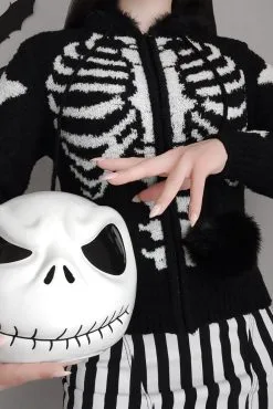 Too Fast Bony Skeleton Cardigan Zip Up Sweater -Akumu Ink Shop JTooFastSweater 1100x 9770babc b5b2 470b 8f01 5677e7b2c354