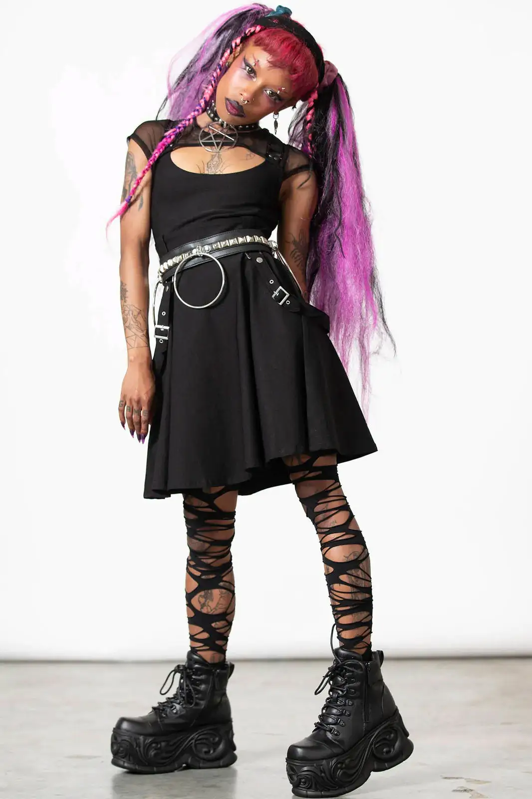 KILLSTAR Kounter Kulture Skater Dress 3 KILLSTAR Kounter Kulture Skater Dress