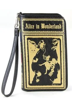 Comeco Inc Alice In Wonderland Book Wallet