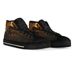 Gallery Serpentine Pirate Kraken Sunset, Men's Hi Tops, FREE Shipping -Akumu Ink Shop NBSN S1PirateKrakenSunset1