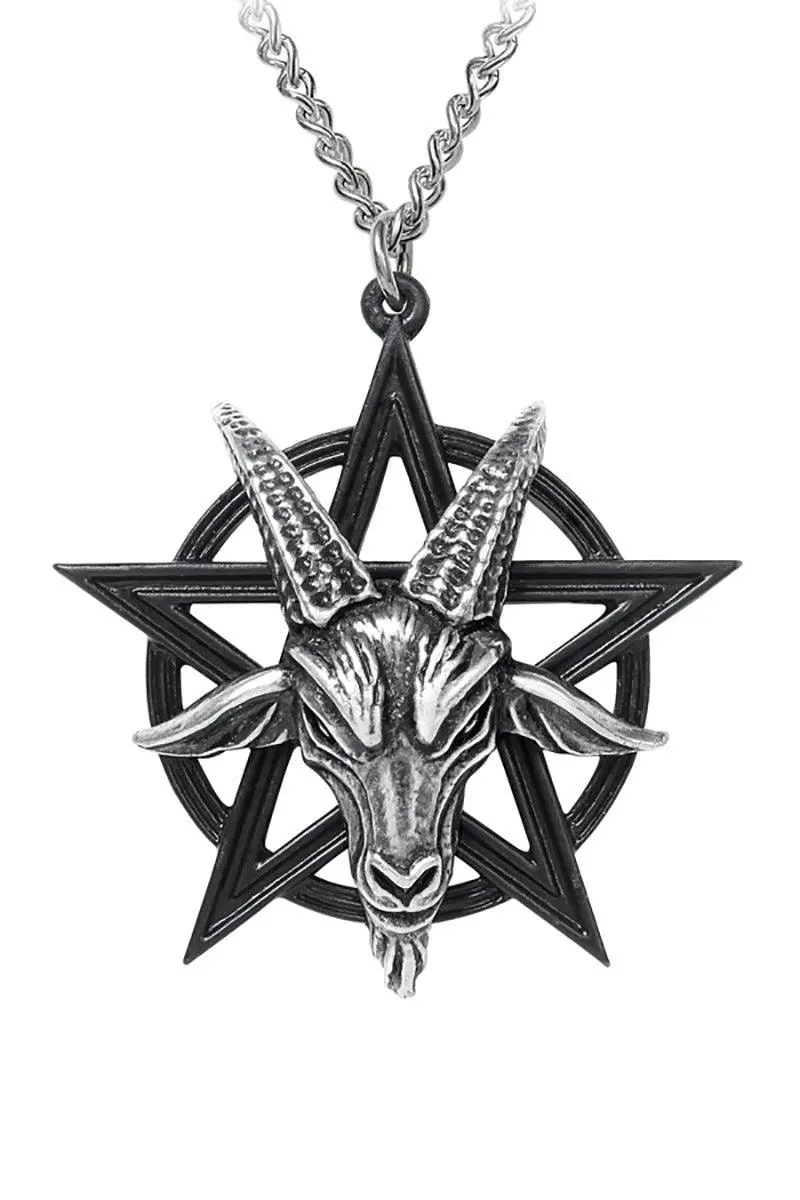 Alchemy Baphomet Necklace 3 Alchemy Baphomet Necklace