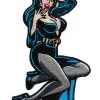 Kreepsville Elvira Bat Woman Patch 1 Kreepsville Elvira Bat Woman Patch -Akumu Ink Shop PEBW
