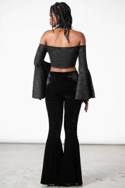 KILLSTAR Periwinkle Halter Crop Top -Akumu Ink Shop PERIWINKLE HALTER CROP TOP W E x1600copy