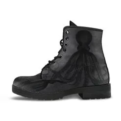 Gallery Serpentine Straight Up Kraken, Men's Vegan Boots, FREE Shipping -Akumu Ink Shop REG62ACTHULLUSTEAMPUNKBOOTS